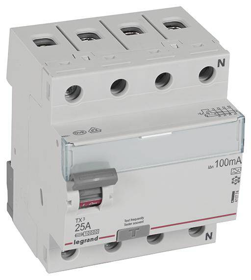 Legrand 411774 411774 Aardlekschakelaar A 25 A 400 V