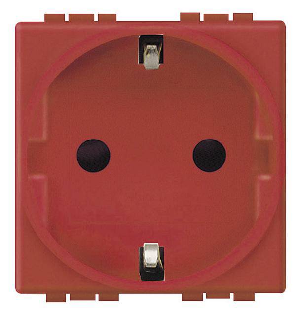Legrand L4141R Contactdoos Living&Light Rood 1 stuk(s)
