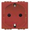 Legrand L4141R Contactdoos Living&Light Rood 1 stuk(s)