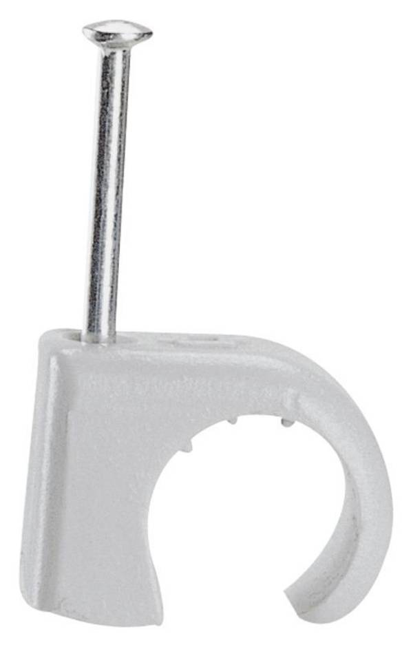 Legrand Legrand 031578 Spijkerclip  031578 Bundel-Ø (bereik) 10 tot 14 mm   Grijs 100 stuk(s)