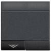 Legrand L4915M2ADN Wipschakelaar Living&Light Antraciet 1 stuk(s)