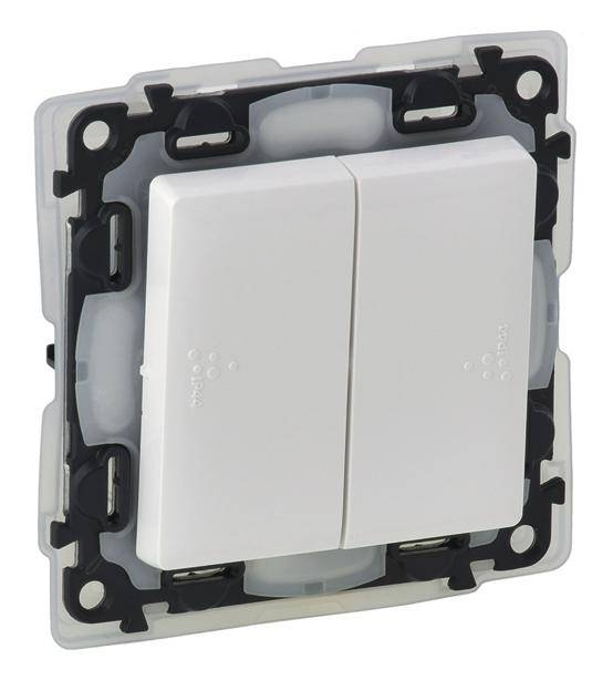 Legrand 752155 Installatieschakelaar Valena Life Allure Wit 1 stuk(s)