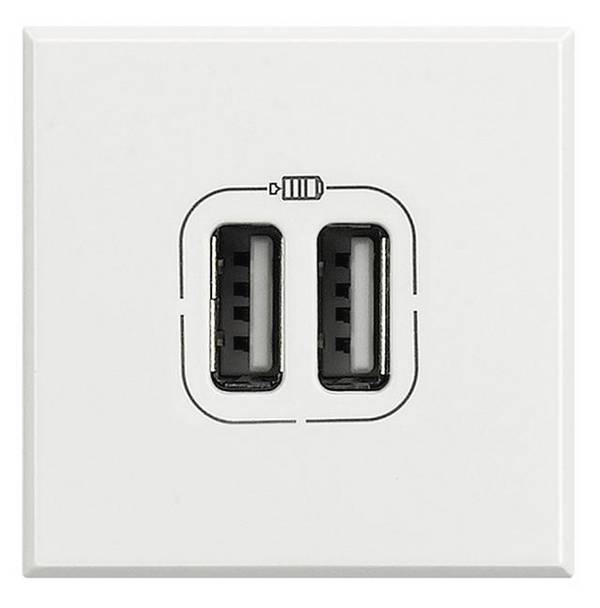 Legrand HD4285C2  USB-stopcontact Axolute Wit  1 stuk(s)