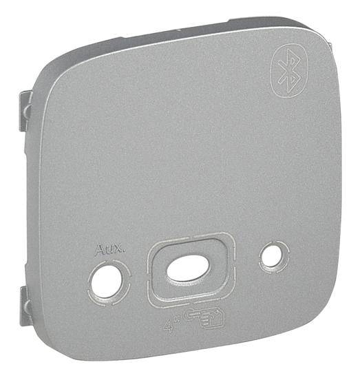 Legrand 755437 Afdekking Valena Life Allure Aluminium 1 stuk(s)