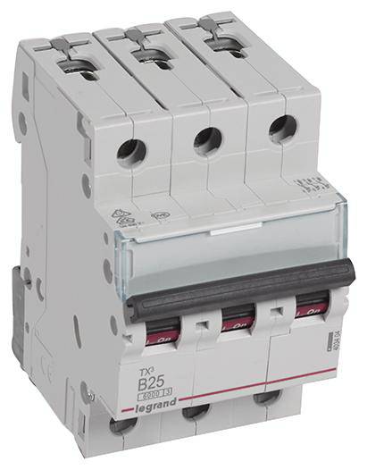 Legrand 403404 Legrand 403404 Zekeringautomaat 25 A 400 V/AC
