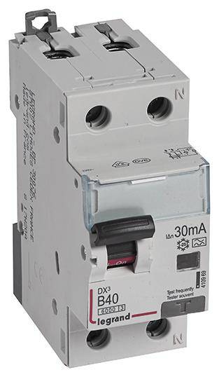 Legrand 410969 Aardlekschakelaar/zekeringautomaat 40 A 230 V/AC