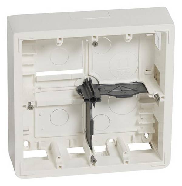 Legrand 080274  Behuizing voor opbouw Mosaic Wit  1 stuk(s)