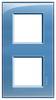Legrand LNA4802M2AD Kader Living&Light Blauw 1 stuk(s)