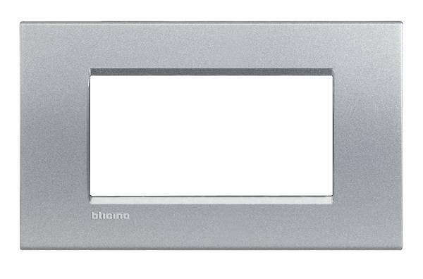 Legrand LNA4804TE  Kader Living&Light Aluminium  1 stuk(s)