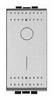 Legrand NT4002N Installatieschakelaar Living&Light Aluminium 1 stuk(s)