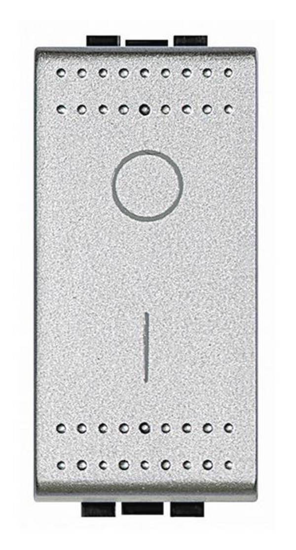 Legrand NT4002N  Installatieschakelaar Living&Light Aluminium  1 stuk(s)