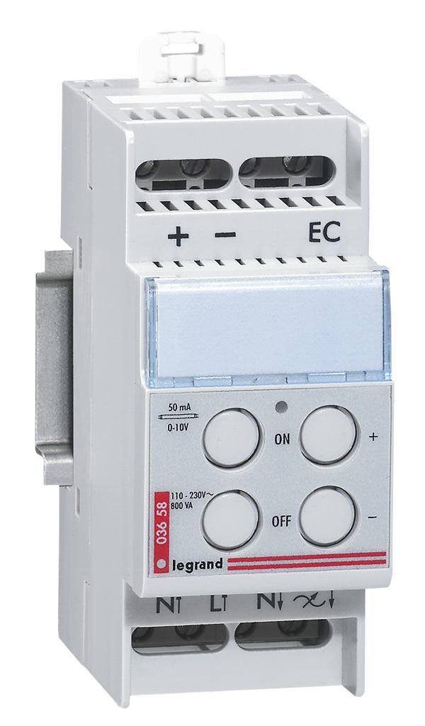 Legrand 3658 Dimmer (inbouw) voor verdeler Grijs