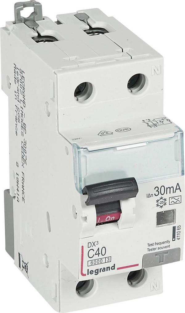 Legrand 411065 Aardlekschakelaar/zekeringautomaat 40 A 230 V/AC