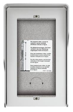 Legrand 350621 Opbouw behuizing voor Accessoires voor deurintercom   Aluminium