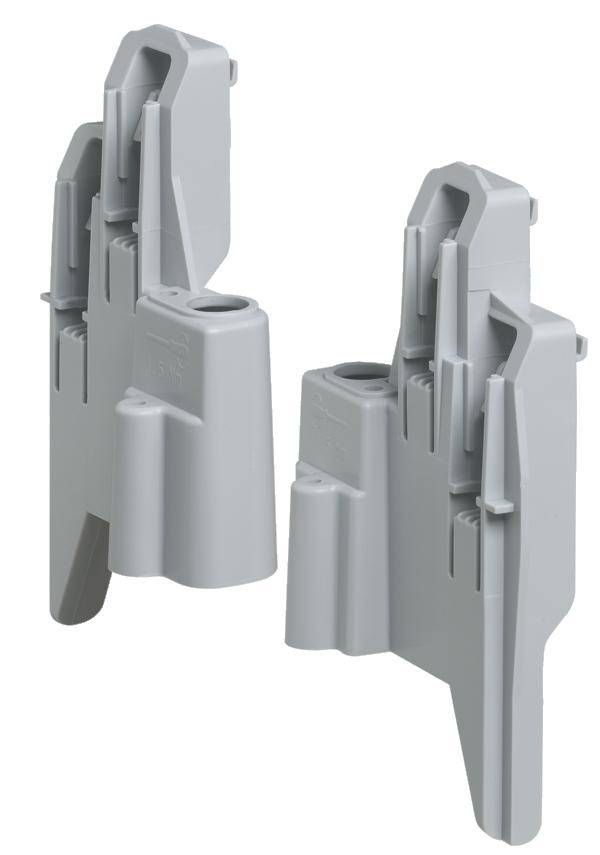 Legrand Legrand 001972 Houder (l x b x h) 57 x 30 x 94 mm Grijs  1 stuk(s)