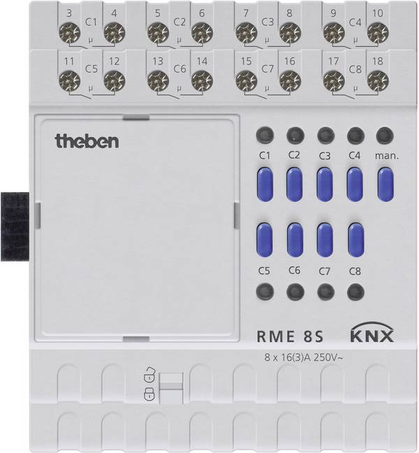 Theben KNX 4930225 Schakelactor    RME 8 S KNX