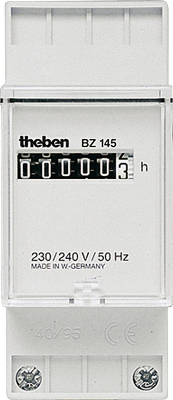 Theben BZ 145 230V Bedrijfsurenteller analoog