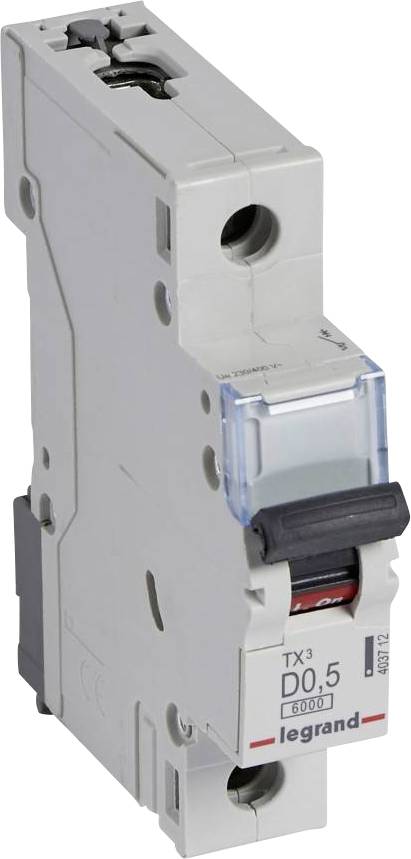 Legrand 403712 Legrand 403712 Zekeringautomaat 0.5 A 230 V/AC, 400 V/AC
