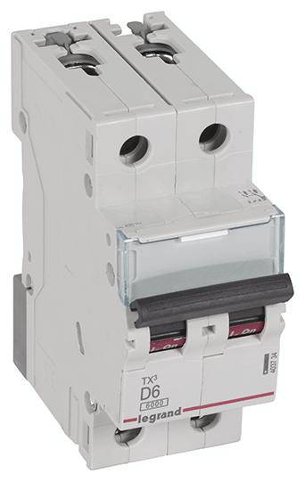Legrand 403734 Legrand 403734 Zekeringautomaat 6 A 400 V/AC