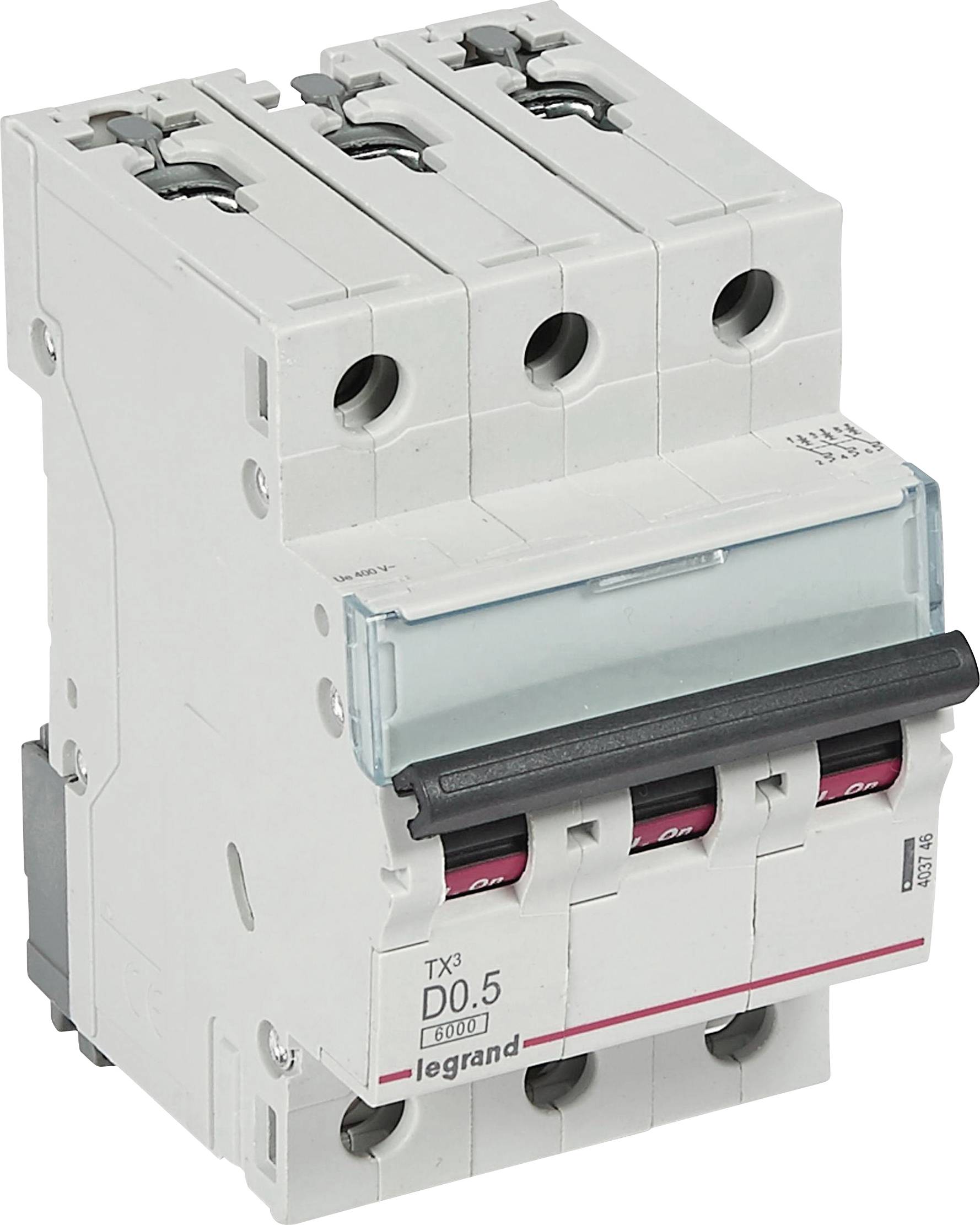 Legrand 403746 Legrand 403746 Zekeringautomaat 0.5 A 400 V/AC