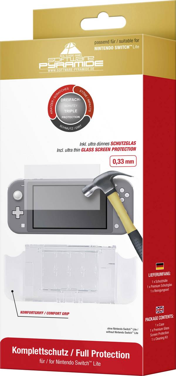 Software Pyramide Full Protection Accessoireset voor Nintendo Switch