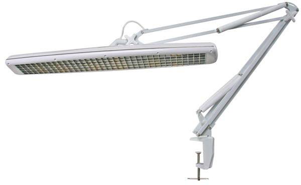 Velleman VTLAMP6 VTLAMP6 Bureaulamp Fluorescentielamp T5 42 W  Grijs