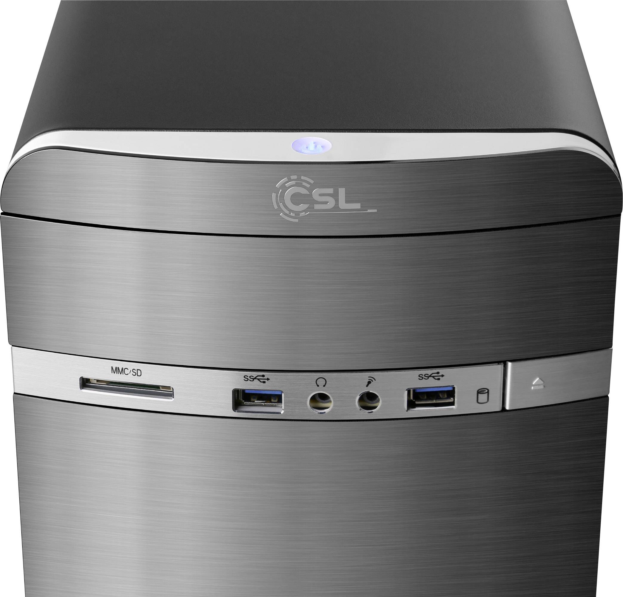 CSL Computer Speed N30040 Desktop PC Intel® Core™ i3 i38100 4 GB 240