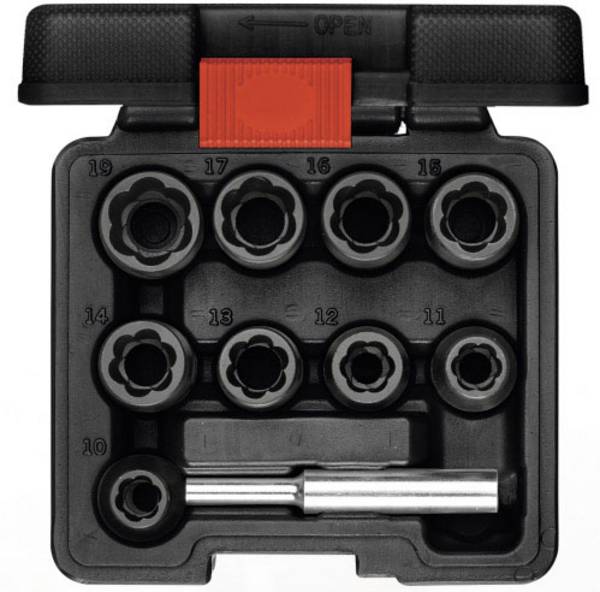 Gedore RED 3300034 Waaierset 1/2" 10-delig