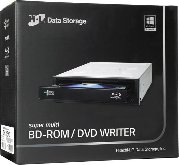 HL Data Storage CH12 Interne Bluray speler Retail SATA Zwart Conrad.nl