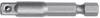 Gedore RED 3300150 Aandrijvingsadapter 1/4" 4-kt x 1/4" 6-kant L.50mm