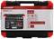 Gereedschapskoffer 'Gedore R69003024 Set 24x' met dopsleutels en ratel. Overzicht toont maten en sleutels.