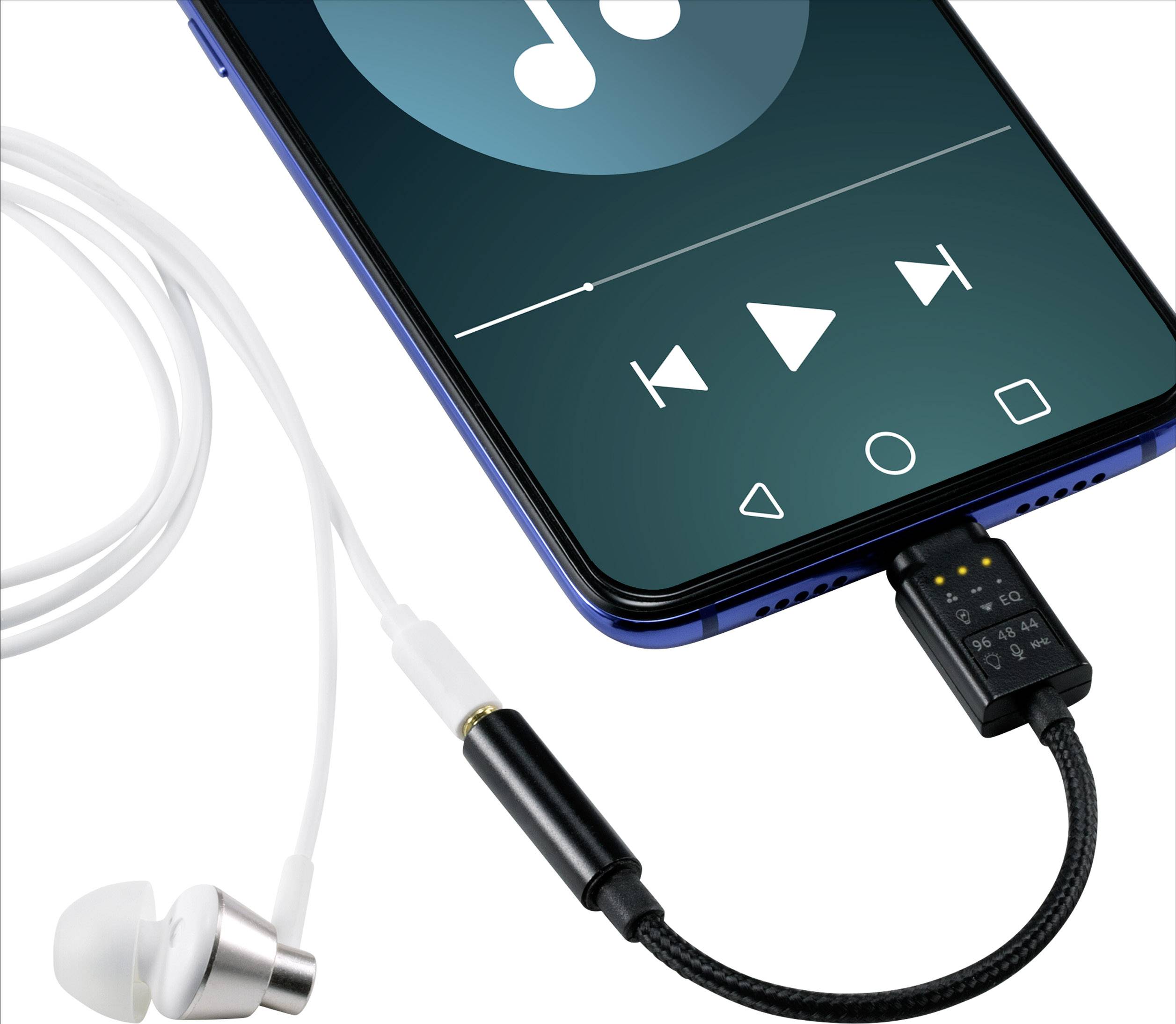 Renkforce Hörlursförstärkare Svart