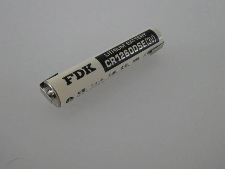 FDK CR12600 LF-Z, CR2NP Speciale batterij CR 2 NP Z-soldeerlip Lithium 3 V 1500 mAh 1 stuks
