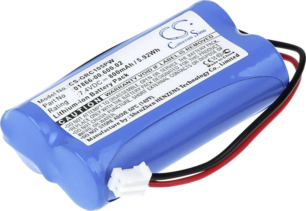 CS Cameron Sino CSGRC105PW Gereedschapsaccu Vervangt originele accu 01866-00.600.02 7.4 V 800 mAh Li-ion
