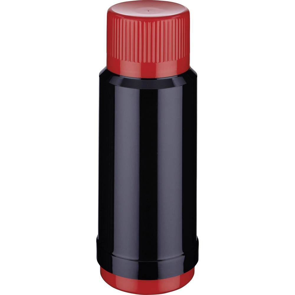 Rotpunkt Max 40 -  Thermosfles - Dubbelwandig - Isoleer -  Zwart/ Rood -  1 Liter