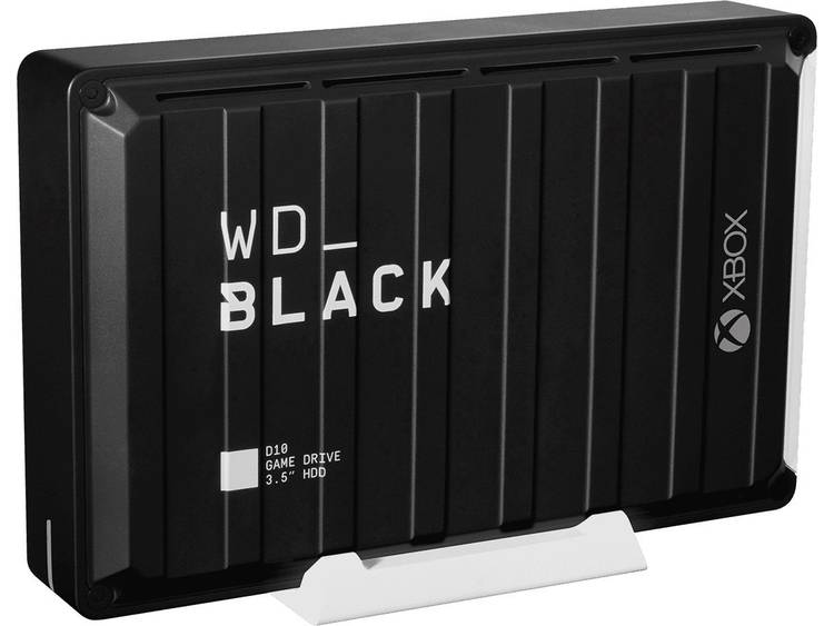 WD Black D10 Game Drive for Xbox One Externe harde schijf (3.5 inch) 12 TB Zwart USB 3.2 (Gen 1) Ges