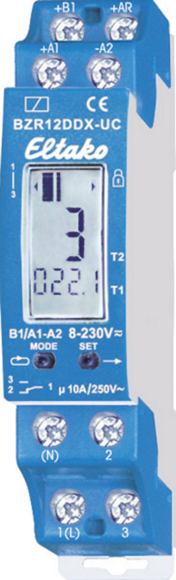 Eltako BZR12DDX-UC Bedrijfsurenteller