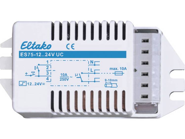 Eltako ES75-12..24V UC impulsrelais voor lichtinbouw