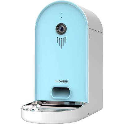 Dogness Smart-Cam-Feeder Voederautomaat Turquoise, Wit  1 stuk(s)