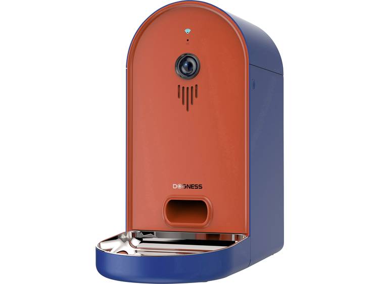 Voederautomaat Dogness Smart-Cam-Feeder Oranje, Blauw 1 stuks