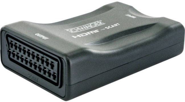 Schwaiger HDMI Scart-converter HDMI-aansluiting > SCART-aansluiting-0