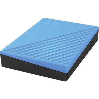 WD My Passport 4 TB draagbare harde schijf (draagbare opslag, slank ontwerp, met software voor apparaatbeheer, back-up en wachtwoordbeveiliging - Blauw - Compatibel met PC, Xbox en PS4 WD My Passport 4 TB draagbare harde schijf (draagbare opslag, slank ontwerp, met software voor apparaatbeheer, back-up en wachtwoordbeveiliging - Blauw - Compatibel met PC, Xbox en PS4