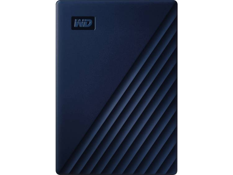WD My Passportâ¢ for Mac Externe harde schijf (2.5 inch) 5 TB Blauw USB-C