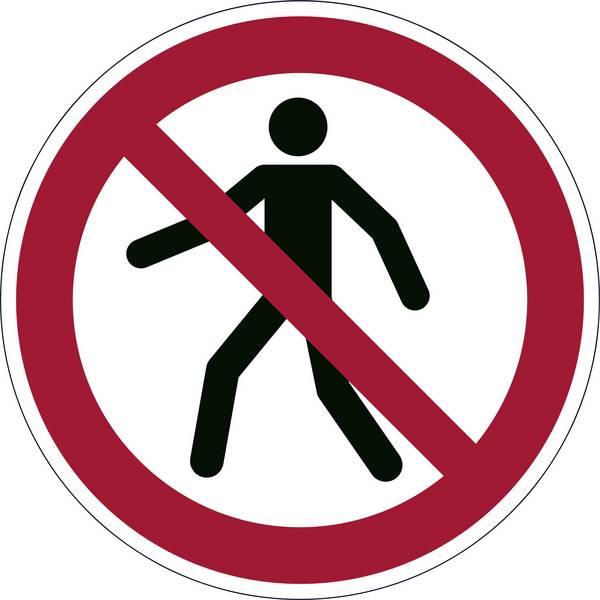 Duurzaam 173203 pictogram Rond Zwart, Rood, Wit Kunststof