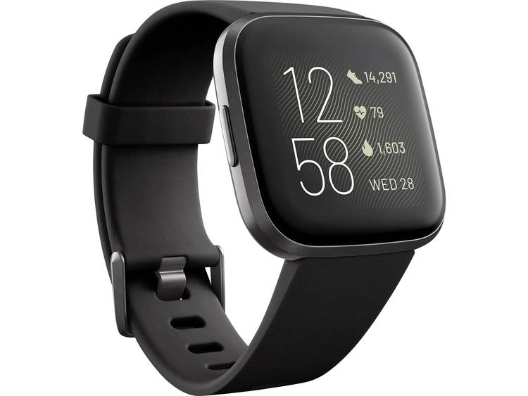 FitBit Versa 2 Smartwatch Uni Zwart
