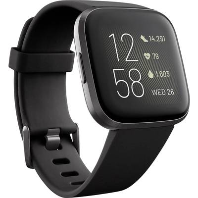 FitBit Versa 2 Smartwatch    Uni Zwart