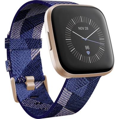FitBit Versa 2 Special Edition Smartwatch    Uni Blauw, Roze