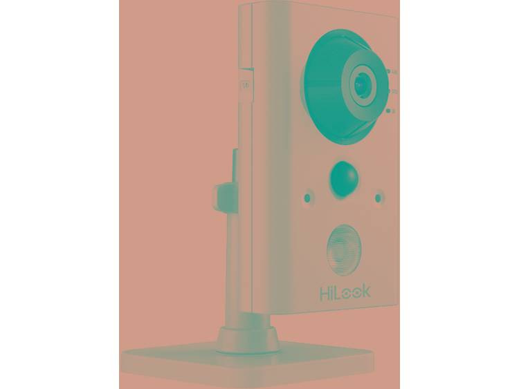 HiLook IPC-C220-D-W IP-beveiligingscamera Binnen kubus Zwart, Wit 1920 x 1080Pixels bewakingscamera