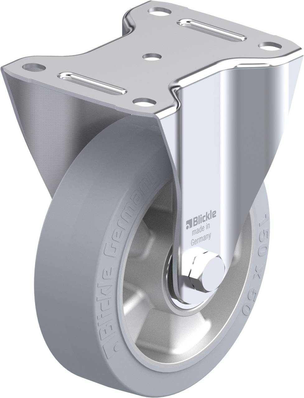 Blickle B-ALEV 150K-SG Bokwiel Wieldiameter: 150 mm Draagvermogen (max.): 400 kg 1 stuk(s)