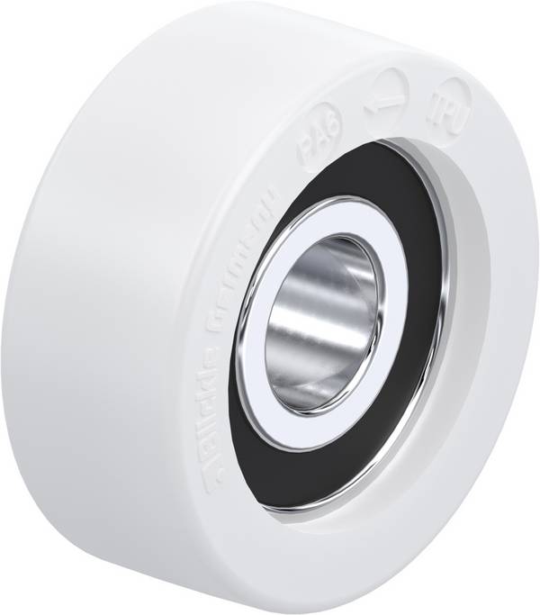 Blickle FPO 40x16/12-10K Geleidingsrol Wieldiameter: 40 mm Draagvermogen (max.): 110 kg 1 stuk(s)